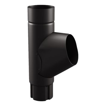 NEDLØPSRØR ARECO 75MM SVART