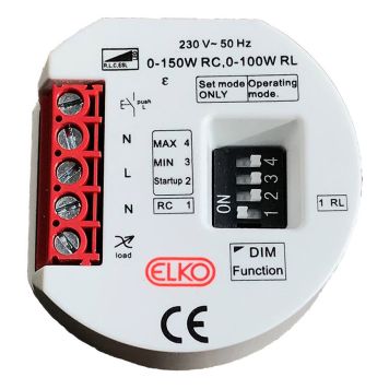 DIMMERPUKK ELKO RS 150W LED HVIT