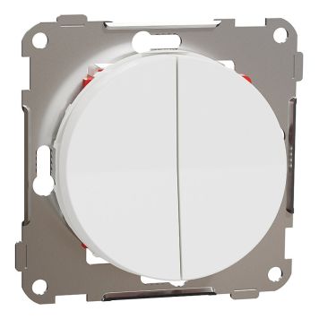 STRØMBRYTERE ELKO EN DOBBEL TRAPP RENVIT