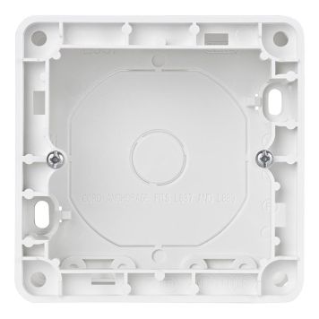 FORHØYNINGSRAMME ELKO RS 1-FAG 35MM RENHVIT