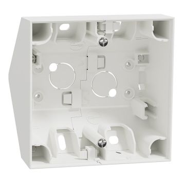 HJØRNEBOKS ELKO ONE MED ENDESTYKKE RENHVIT