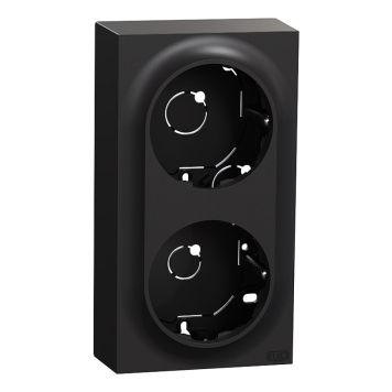 FORHØYNINGSRAMME ELKO ONE 2-FAG HØY SVART