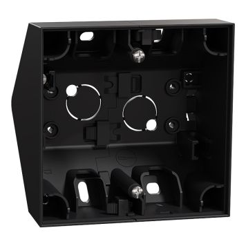 HJØRNEBOKS ELKO ONE MED ENDESTYKKE SVART