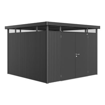 BOD BIOHORT HIGHLINE H5 MØRKEGRÅ DOBBELDØR 7,36M²