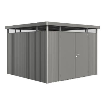 BOD BIOHORT HIGHLINE H5 KVARTGRÅ DOBBELDØR 7,36M²