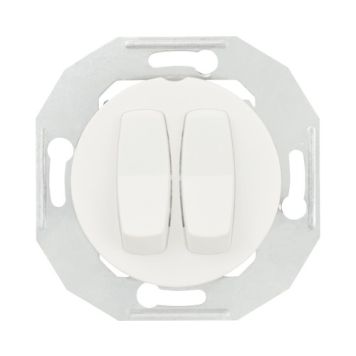 STRØMBRYTER SCHNEIDER ELECTRIC WDE011016 RENOVA KRON VIPP HVIT