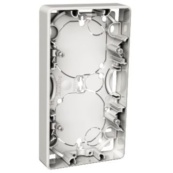 FORHØYNINGSRAMME SCHNEIDER ELECTRIC WDE002352 EKSAKT 2-FAG 21MM HVIT