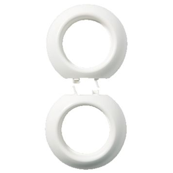 KOMBINASJONSRAMME SCHNEIDER ELECTRIC WDE011402 RENOVA KOMBI YTTERDEL PLAST HVIT