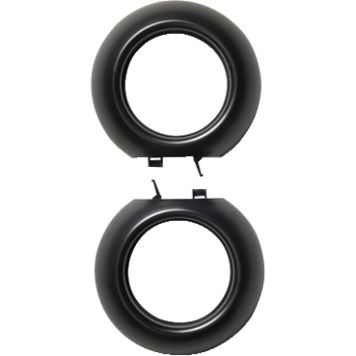 KOMBINASJONSRAMME SCHNEIDER ELECTRIC WDE011422 RENOVA KOMBI YTTERDEL PLAST SVART