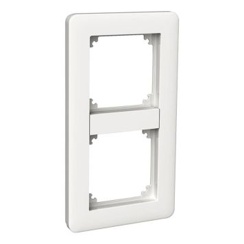 KOMBINASJONSRAMME SCHNEIDER ELECTRIC EXXACT PRIMO 2-FAG HVIT