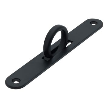 SKYVEDØRSRING MILLERS 150MM SVART