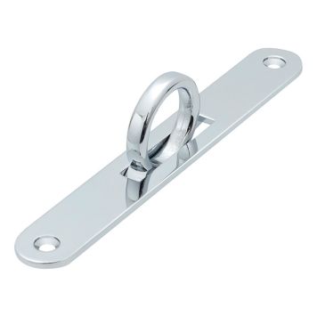 SKYVEDØRSRING MILLERS 150MM KROM