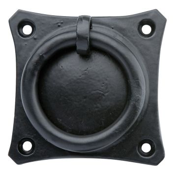 HÅNDTAK MILLERS SMIDE RING 67X67MM SVART