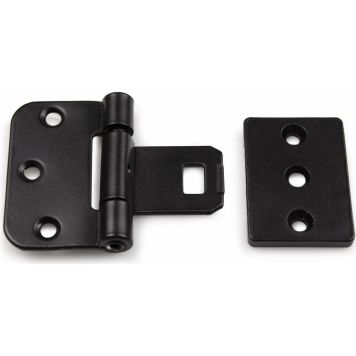 HENGSLER HABO 2465 SVART 65X46MM 2-PAKNING