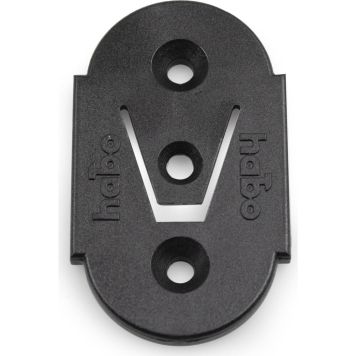 FESTEBRIKKER HABO 1102 SVART 65X40MM 2-PAKNING