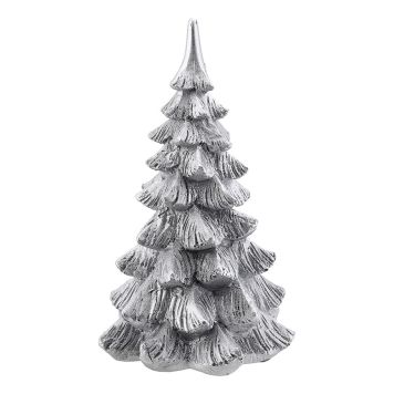 JULEPYNT GRAN 15,5 CM SØLV