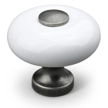 KNOTT THEOFILS TODS Ø30MM PORSELEN/ANTIKK TENN