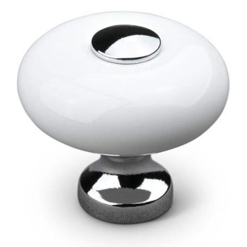 KNOTT THEOFILS TODS Ø30MM PORSELEN/KROM