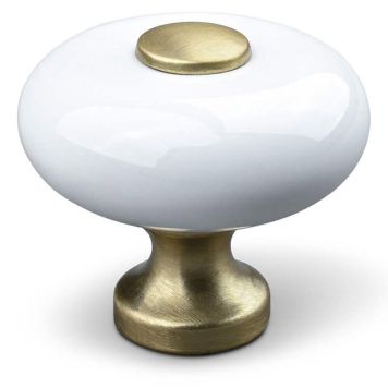 KNOTT THEOFILS TODS Ø30MM PORSELEN/MATT MESSING