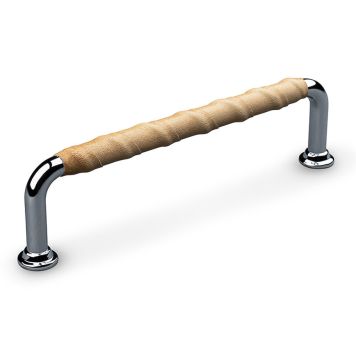 HÅNDTAK THEOFILS BURANO CC128 KROM/NATUR LÆR