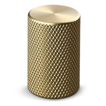 KNOTT THEOFILS  RIMINI Ø18MM RUTEMØNSTER MATT MESSING