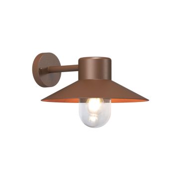 VEGGLAMPE ECOLITE ERIS IP44 CORTEN