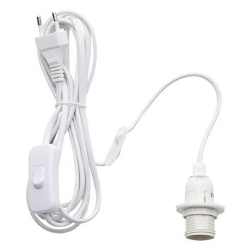 LAMPELEDNING MARKSLÖJD PAPPSTJERNE E14 3,5M HVIT