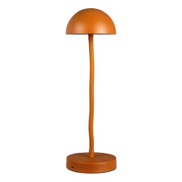 BORDLAMPE DYBERG LARSEN SØLV FONZY LED TERRAKOTTA