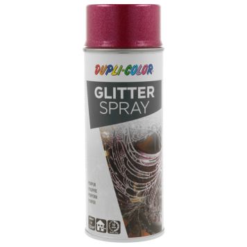 SPRAYMALING DUPLI-COLOR GLITTER SPRAY GLITTER LILLA 400ML