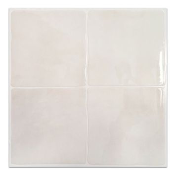 DEKORERFLIS PEEL & SQUARE 30X30CM HVIT