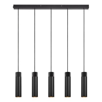 TAKLAMPER NORDLUX TILO 5-PUNKT SVART