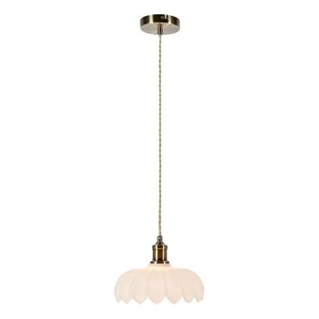 TAKLAMPE MARKSLÖJD KURAGE 25CM HVIT