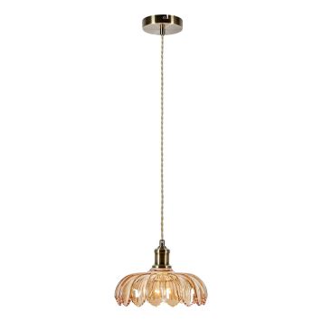 TAKLAMPE MARKSLÖJD KURAGE 25CM RAV