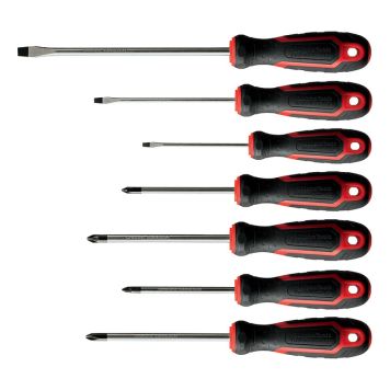 SKRUTREKKERSETT ALPHA TOOLS 7 DELER