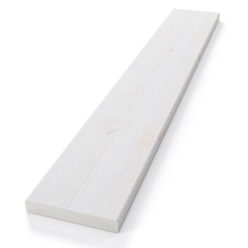 KLEDNING SCA 19X123X4800 MM REKT GRAN GRUNNET HVIT