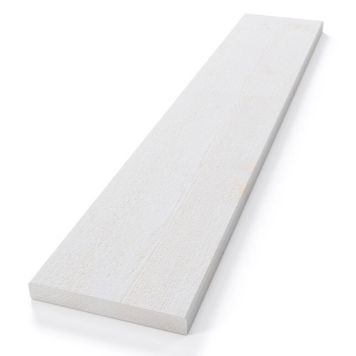 KLEDNING SCA 19X148X4800 MM REKT GRAN GRUNNET HVIT