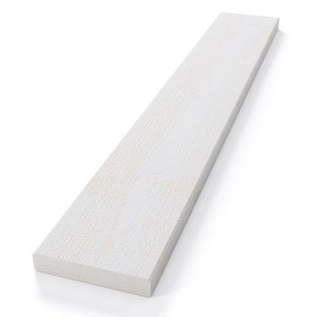 KLEDNING SCA 22X123X4800 MM REKT GRAN GRUNNET HVIT