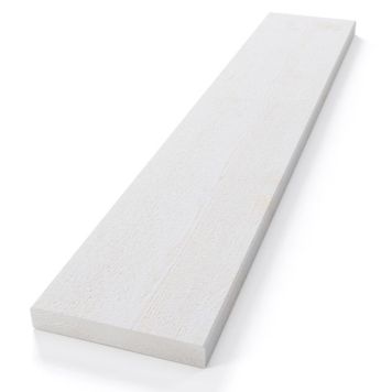 KLEDNING 22X148X4800 MM REKT GRAN GRUNNET HVIT