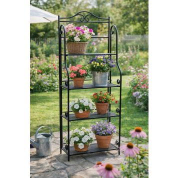 PLANTEHYLLE METALL 4 HYLLER