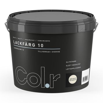 LAKKMALING COL.R MATT ANTIKKHVIT 3L