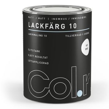 LAKKFARGE COL.R MATT HVIT 0,7L