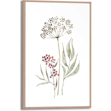 DEKORBILDE REINDERS  AQUA FLOWERS SLIM RAMME 20X30CM TRE