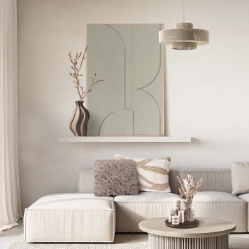 DEKORBILDE REINDERS MARS TRERAMME 70X100CM GRØNN