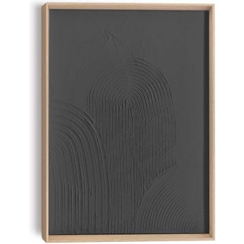 DEKORBILDE REINDERS ARCHES TRERAMME 30X40CM KULLGRUN