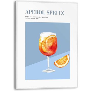 DEKORBILDE REINDERS APEROL SLIM RAMME 30X40CM HVIT