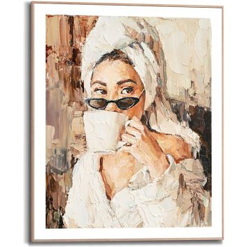 DEKORBILDE REINDERS WAKING UP SLIM RAMME 40X50CM TRE