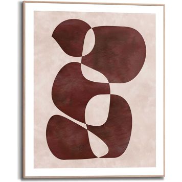 DEKORBILDE REINDERS  IMAGINATION EARTH SLIM RAMME 40X50CM TRE