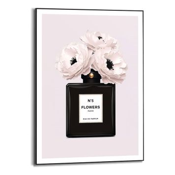 DEKORBILDE REINDERS SKJØNNHETSFLASKE MED TYNN RAMME 50X70CM SVART