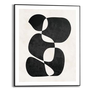 DEKORBILDE REINDERS FANTASI SLIM RAMME 40X50CM SVART