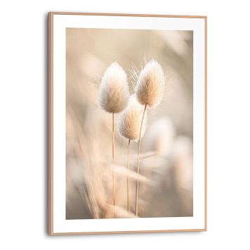 DEKORBILDE REINDERS AMBIENT PLUMES SLIM RAMME 30X40CM TRE